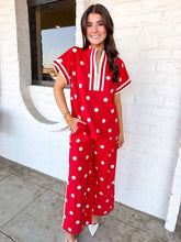 Load image into Gallery viewer, Polka Dot Fever Red Pant Set