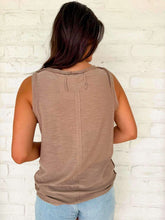 Load image into Gallery viewer, Coffee Run Ash Mocha Tank