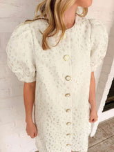 Load image into Gallery viewer, Elegant Gaze Cream Dress