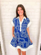 Load image into Gallery viewer, Days Of Wonder Navy Dress