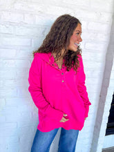 Load image into Gallery viewer, Basic Love Fuchsia Hoodie