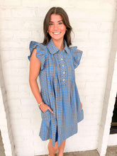 Load image into Gallery viewer, Decide To Take Blue Denim Dress
