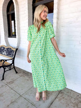 Load image into Gallery viewer, Bright Hope Midi Green Dress