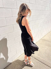 Load image into Gallery viewer, THML Down To The Best Black Dress