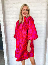 Load image into Gallery viewer, Cherry Blossom Red Dress