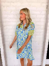 Load image into Gallery viewer, Beyond The Fields Blue Dress