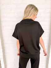 Load image into Gallery viewer, Eyes On You Black Pant Set