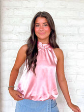 Load image into Gallery viewer, From The View Pink Halter Top