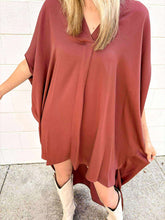 Load image into Gallery viewer, Give Me Your Number Details Brown Dress