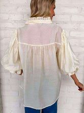 Load image into Gallery viewer, Show You Care Cream Rhinestone Top