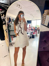 Load image into Gallery viewer, You Will Be Linen White Dress