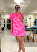 Load image into Gallery viewer, Elegant Gaze Hot Pink Dress