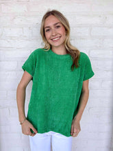 Load image into Gallery viewer, Get Comfy Green Top