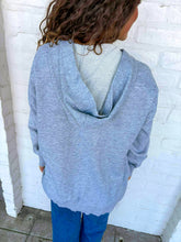 Load image into Gallery viewer, Basic Love Heather Grey Hoodie