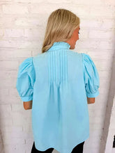 Load image into Gallery viewer, Popular Opinions Blue Top