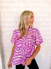 Load image into Gallery viewer, Time To Vacay Lavender Top