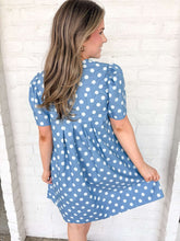 Load image into Gallery viewer, THML Dreams Are Alive Blue Dress