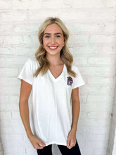 Load image into Gallery viewer, Sequin Cowgirl Boots Fringe Graphic Tee