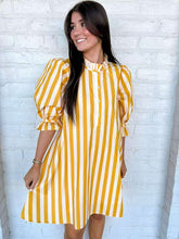 Load image into Gallery viewer, Reaching The End Yellow Dress