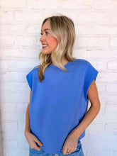 Load image into Gallery viewer, Want You Back Blue Top