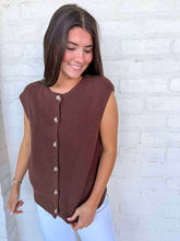 Load image into Gallery viewer, Refine Your Design Brown Top