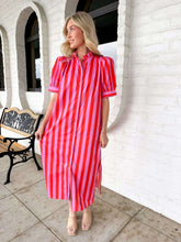 Load image into Gallery viewer, New Start Pink Stripe Dress
