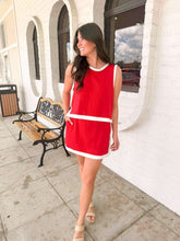Load image into Gallery viewer, Little Bit Of Love Red Skort Set