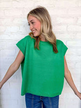 Load image into Gallery viewer, First To Know Kelly Green Sweater Vest