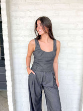 Load image into Gallery viewer, The Boss Era Charcoal Pant Set