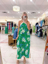 Load image into Gallery viewer, Tropical Moves Green Dress