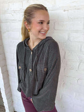 Load image into Gallery viewer, Stay Warm Pullover Black Hoodie