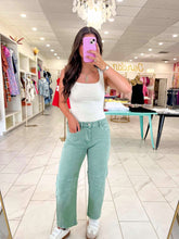 Load image into Gallery viewer, The Hero Olive Barrel Denim Jeans