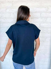 Load image into Gallery viewer, Rock Your Way Navy Top