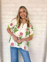Load image into Gallery viewer, Bold Life Floral Pink Top