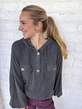 Load image into Gallery viewer, Stay Warm Pullover Black Hoodie