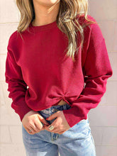 Load image into Gallery viewer, Idyllic Option Burgundy Sweater