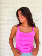 Load image into Gallery viewer, Honey Bee Bright Mauve Tank