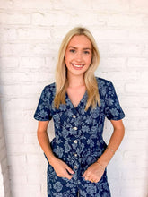 Load image into Gallery viewer, Fancy Taste Jacquard Denim Top