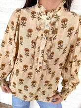 Load image into Gallery viewer, Brace Yourself Tan Top