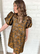 Load image into Gallery viewer, Dinner Reservations Brown Dress