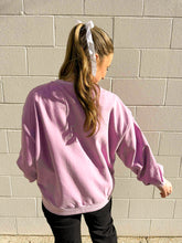 Load image into Gallery viewer, Queen Of Sparkles Light Purple Corgi Sweatshirt