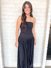 Load image into Gallery viewer, Get It Right Black Midi Dress