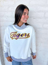 Load image into Gallery viewer, Tigers Mock Neck Sweatshirt
