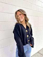 Load image into Gallery viewer, Prepare For The Wanted Black Sweater