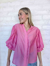 Load image into Gallery viewer, Show You Care Pink Rhinestone Top