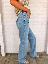 Load image into Gallery viewer, Insightful High Rise Slim Wide Leg Denim