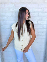 Load image into Gallery viewer, Refine Your Design Cream Top