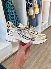 Load image into Gallery viewer, Kinsley 1 Beige &amp; Gold Sneaker