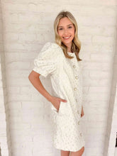 Load image into Gallery viewer, Elegant Gaze Cream Dress