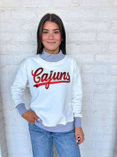 Load image into Gallery viewer, Cajuns Mock Neck Sweatshirt